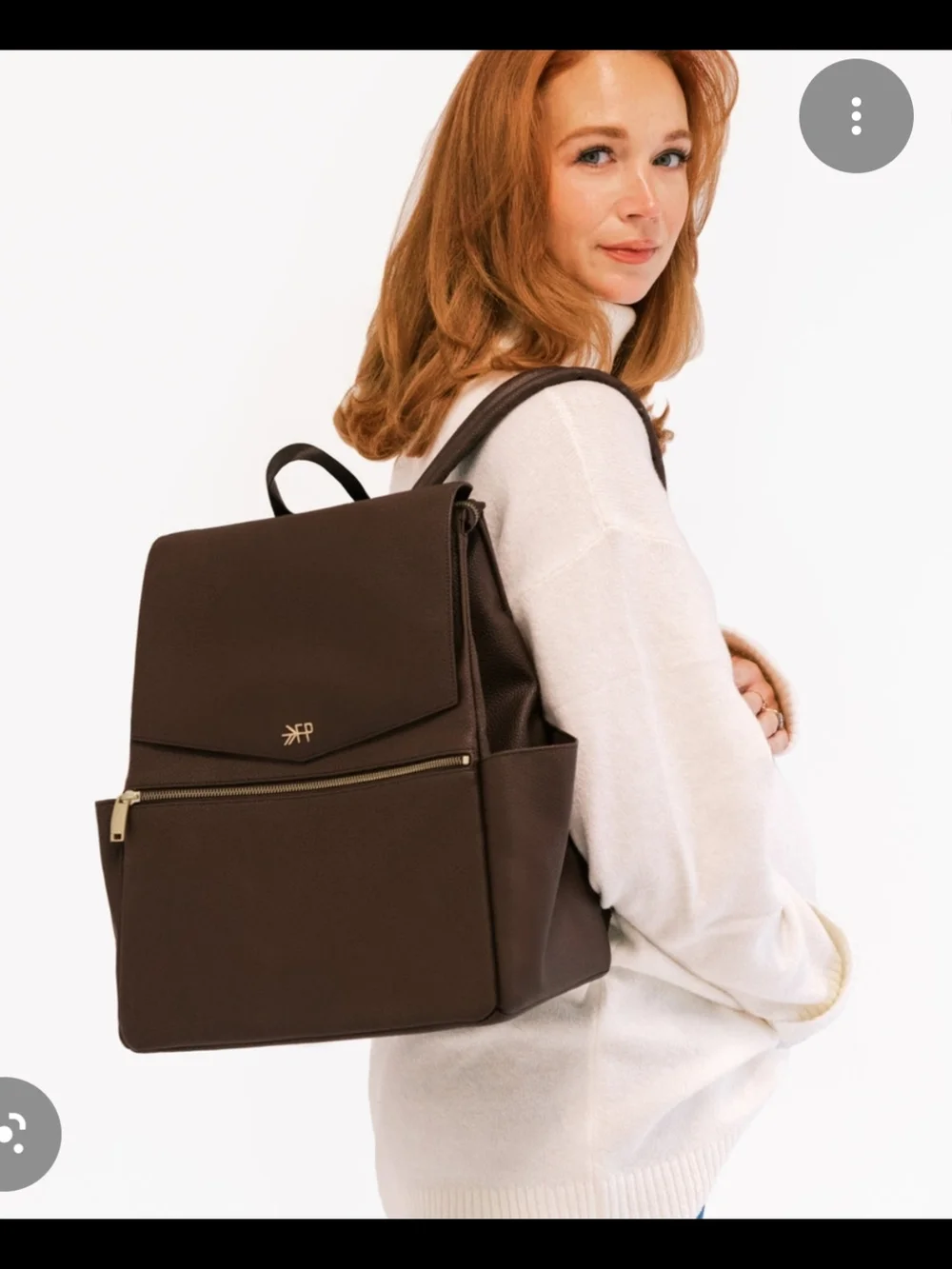 Freshly Picked BlackDiaper Bag Stylish With Minor Scratches See Pics